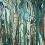 Carta da parati panoramica Mangrovia Arte Blue Root 97740