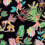 Calypso Dancers Wallpaper Coordonné Negro /5900074