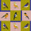 Like a Bird wallpaper Coordonné Cobalt C00134