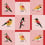 Like a Bird wallpaper Coordonné Pink C00138
