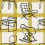 Iconicos wallpaper Coordonné Golden C00120