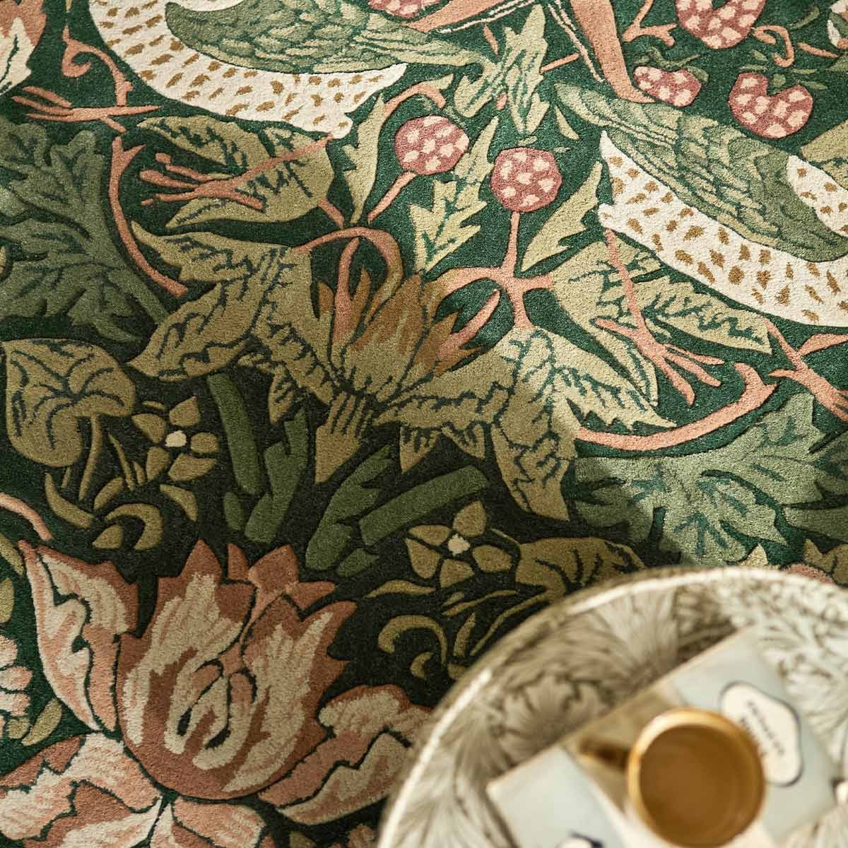 Strawberry Thief Rug - Morris and Co