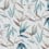 Tessuto Swaying Leaves FR RE Ado Azur A8019-662