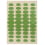 Alfombrilla óptica ovalada Orla Kiely Green/Cream 157707120180