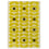 Tapis Sixties Stem Orla Kiely Yellow 158106120180