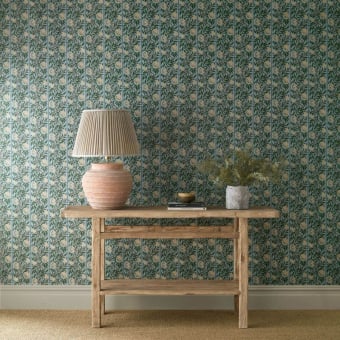 Peony Trellis wallpaper