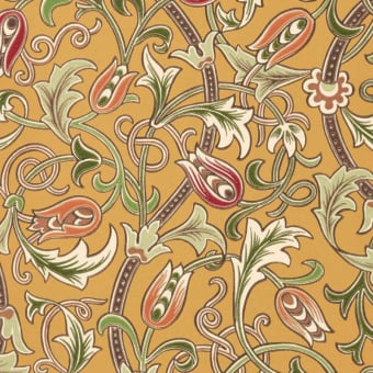 Papier peint Scrolling Tulip