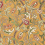 Papel pintado Scrolling Tulip Morris and Co Gold MUNW217564