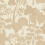 Inara Wallpaper Casamance Sable 76900406