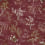 Papier peint Legendes Casamance Bordeaux 70000304