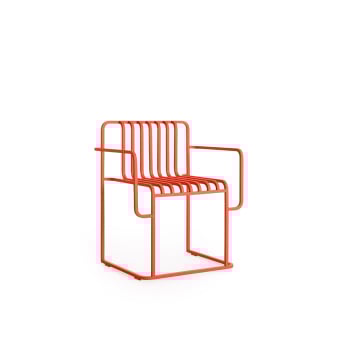 Grill Chair with Armrests