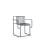 Chaise Grill Dining armchair Diabla Anthracite PT06515-Anthracite