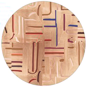 Tapis Tranquility rond