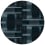 Round Weft-Warp-Web Mat MOOOI Night S240462