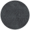 Alfombrilla Pure round MOOOI Dark Slate S250318