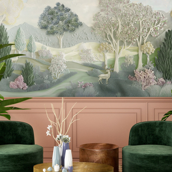 Panorama-Tapete Alcova