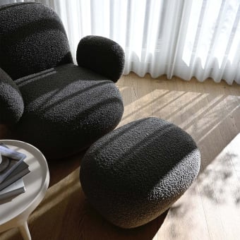 Toe Bouclé Armchair