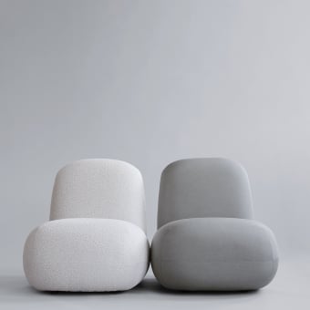 Toe Flat Warm Ash Outdoor Armchair