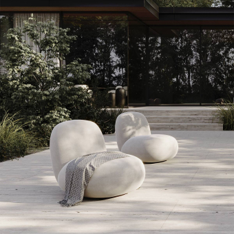 Fauteuil Toe Flat Warm Ash Outdoor