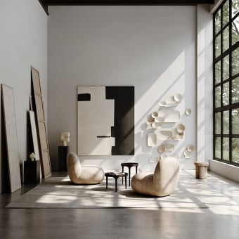 Toe Flat Nubuck Armchair