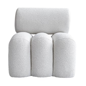 Fauteuil Foku Bouclé