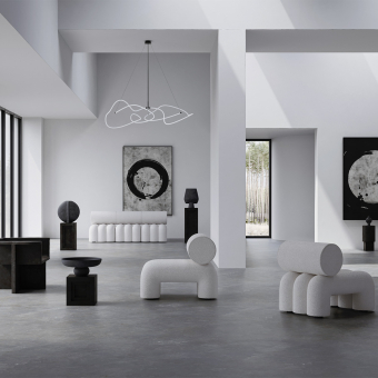 Foku Bouclé Armchair