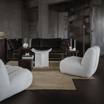 Fauteuil Toe Bouclé