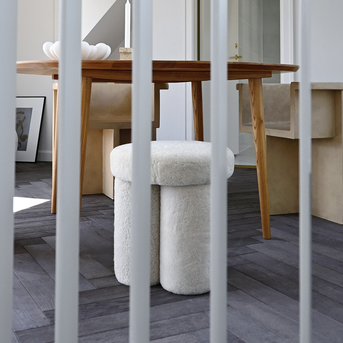 Big Foot Sheepskin Pouf 101 Copenhagen