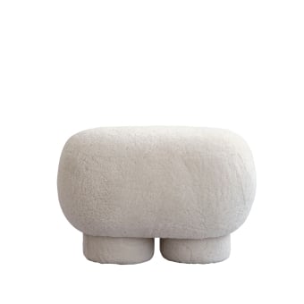 Hocker Big Foot Petit Sheepskin