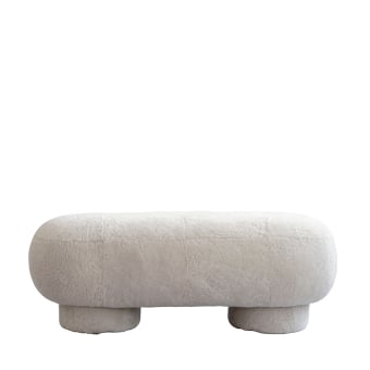 Pouf Big Foot Sheepskin