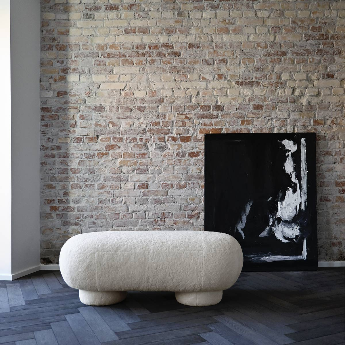 Big Foot Sheepskin Pouf 101 Copenhagen