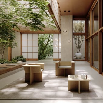 Sitzfläche Brutus Lounge Chair Wood