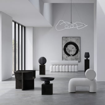 Brutus Fiber Concrete Armchair