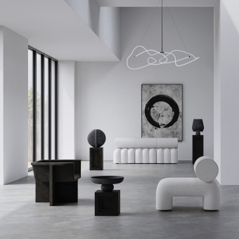 Fauteuil Brutus Fiber Concrete