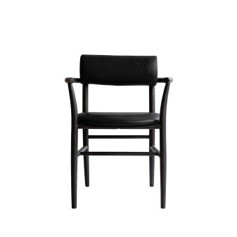 Silla con reposabrazos Nama Leather