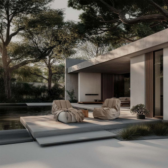 Lounge Chair Outdoor Cover