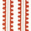 Tissu Oakham Embroidery Scion Tomato NSCD134661