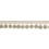 Calypso Fransen mit Bommeln 47 mm einfarbig Houlès Beige 33218-9005