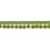Frange pompons Calypso 47 mm unie Houlès Tilleul 33218-9730