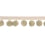 Frange pompons Calypso 55 mm Houlès Beige 33220-9005