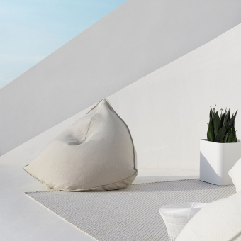 Sail Iris Outdoor Pouf