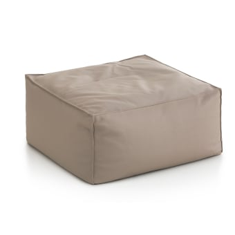 Pouf carré Sail Silvertex Outdoor