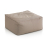 Pouf quadrato Sail Silvertex Outdoor Gandia Blasco Sandstone 135661