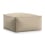 Pouf carr&eacute; Sail Iris Outdoor Gandia Blasco Sand 386291