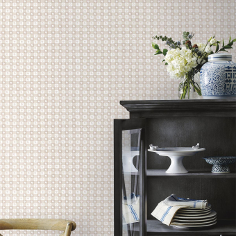 Carta da parati adesiva Daisy Gingham