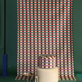 Samt-Room-Service Gelb und Rot