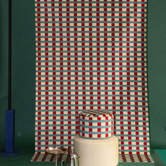 Velours Room Service Jaune et Rouge