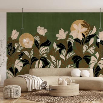 La Floraison panoramic wallpaper