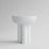 Beistelltisch Crown Tall Fiber Concrete 101 Copenhagen Bone White 247030