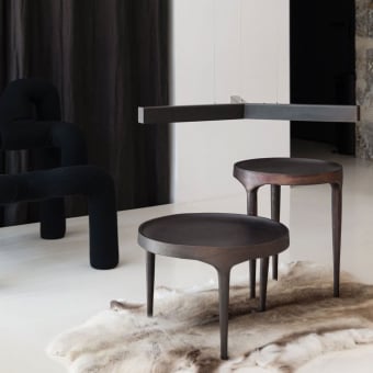 Beistelltisch Phantom low Burn Antique